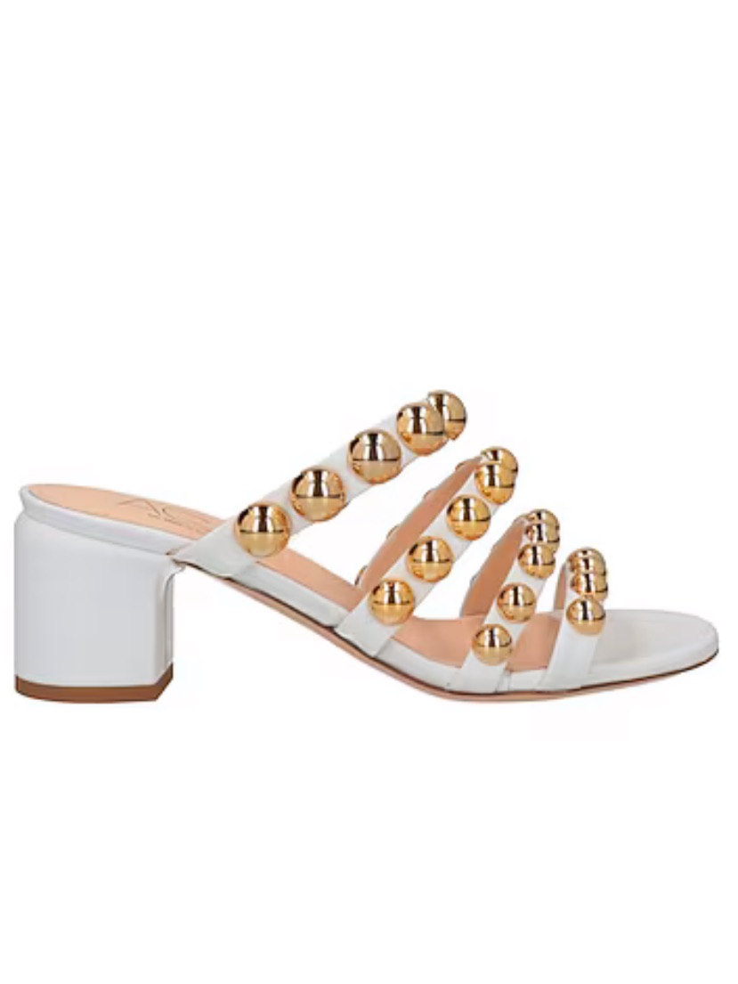 Agl Lala Spike Sandal In Leather Size 41